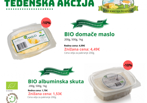 bio domače maslo, albuminska skuta, bio, kmetija, ekološka kmetija žgajnar