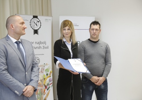 Podelitev priznanja za najbolj inovativno živilo 2020 Kmetija Žgajnar